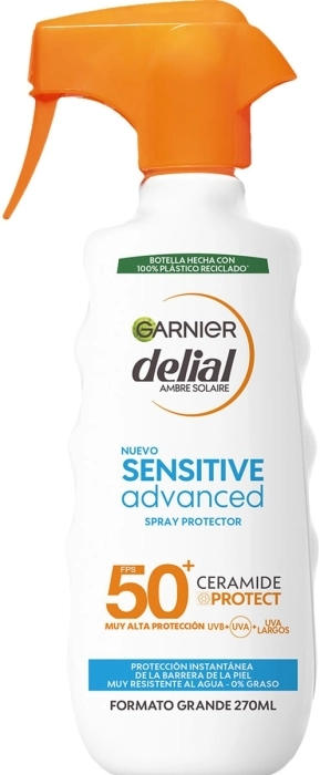 Spray Protector solar Sensitive Advanced Delial FPS50+ Ceramide Protect