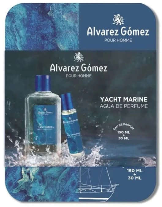 Set Álvarez Gómez Yacht Marine 150ml + 30ml