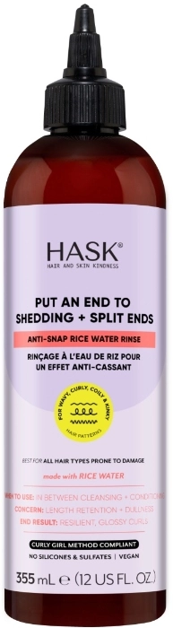 Solución Anti Caída con Agua de Arroz