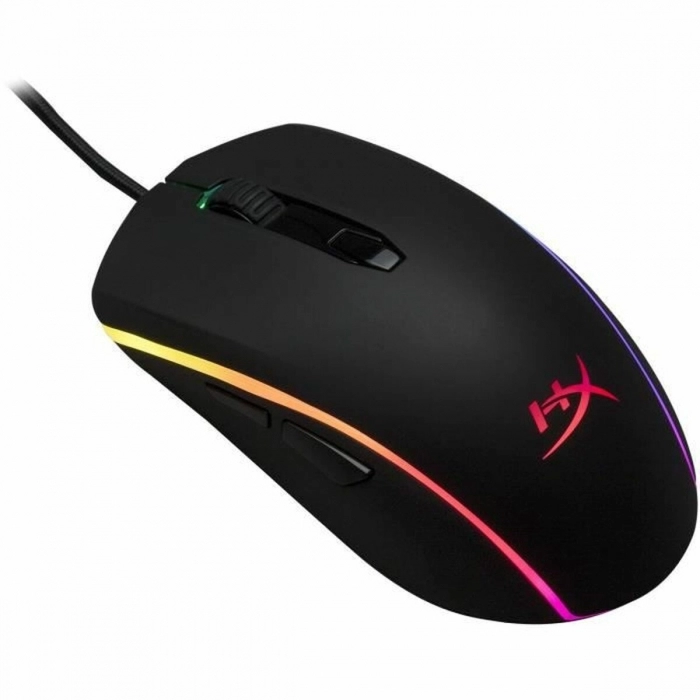 Ratón Hyperx Pulsefire Surge USB Negro Sensor óptico