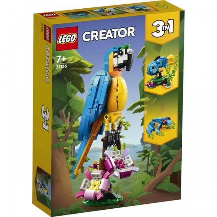 Juego de Construcción Lego Creator Exotic Parrot