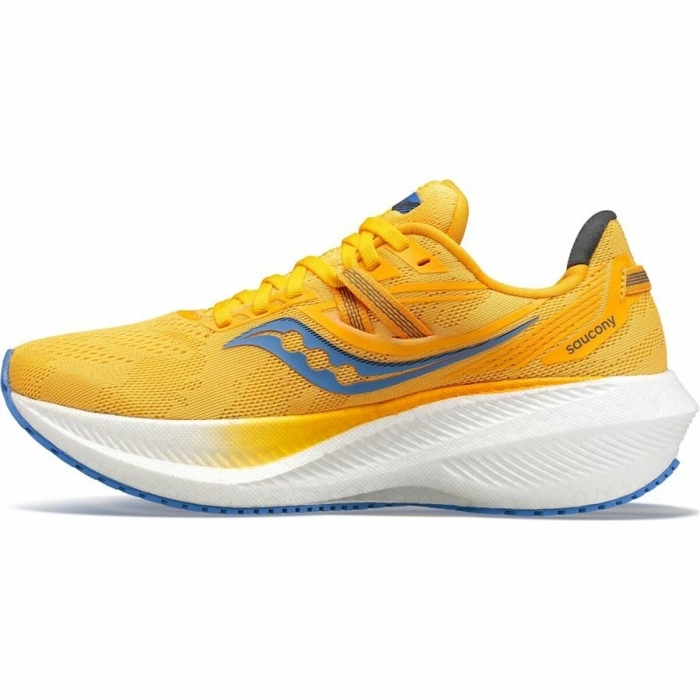Zapatillas de Running para Adultos Saucony Triumph 20 Amarillo Zapatillas de Running para Adultos Saucony Triumph 20 Amarillo