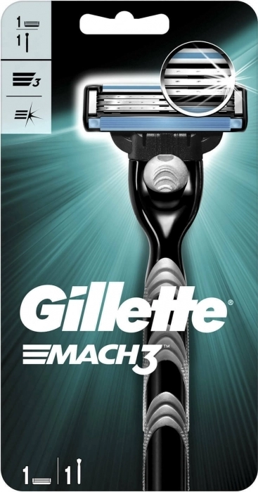 Maquinilla Gillette Mach3 + 1 Recambio