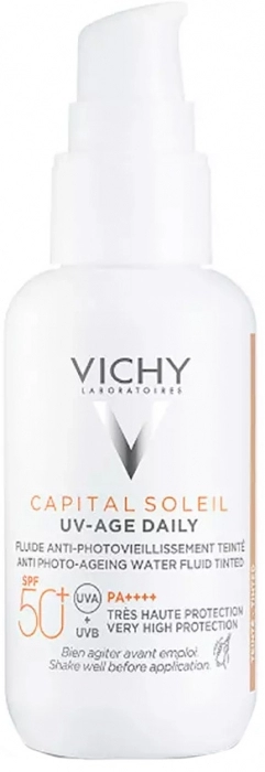 Capital Soleil UV-AGE Daily SPF50+ con Color