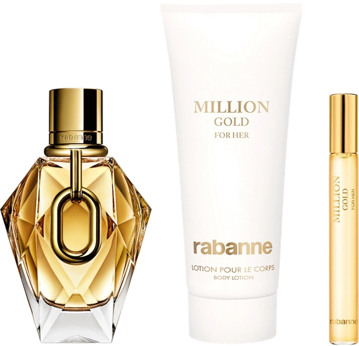 Set Million Gold For Her 90ml + 10ml + Body Lotion 100ml