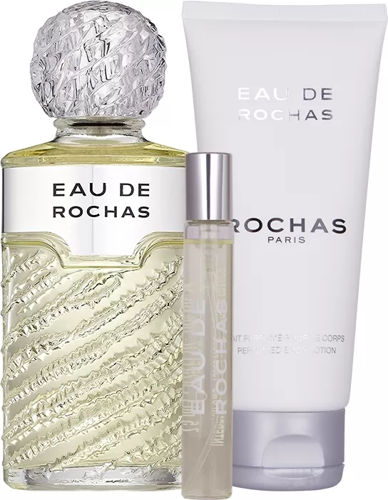 Set Eau de Rochas 100ml + Body Lotion 100ml + 20ml Set Eau de Rochas 100ml + Body Lotion 100ml + 20ml