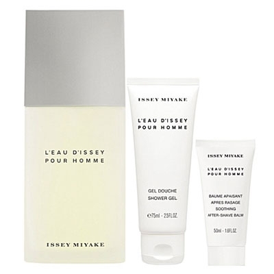 Set L'Eau D Issey Pour Homme 125ml + Shower Gel 75ml + Aftershave Balm 50ml Set L'Eau D Issey Pour Homme 125ml + Shower Gel 75ml + Aftershave Balm 50ml
