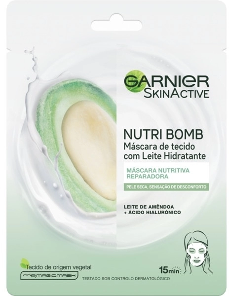 SkinActive Nutri Bomb Milky Mask Tissu Reparadora