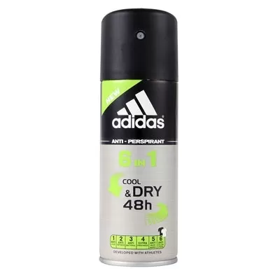 6in1 Cool & Dry 48h Deodorant Spray