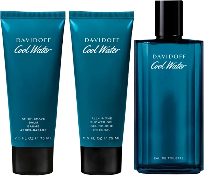 Set Cool Water 125ml + Shower Gel 75ml + After Shave 75ml Set Cool Water 125ml + Shower Gel 75ml + After Shave 75ml