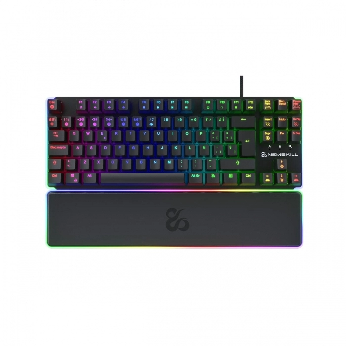 Teclado Gaming Newskill Gungnyr TKL Pro Qwerty Español Negro LED RGB