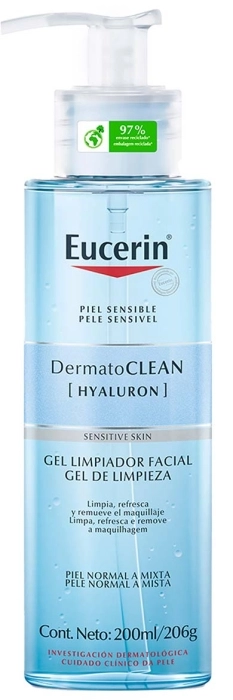 DermatoCLEAN [HYALURON] Gel Limpieza Facial