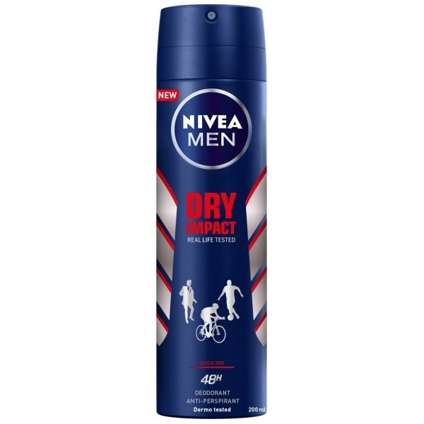 Men Dry Impact Deodorant Spray