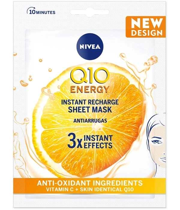 Q10 Energy Instant Recharge Sheet Mask