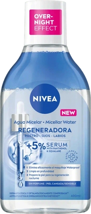 Agua Micelar con Sérum Regeneradora