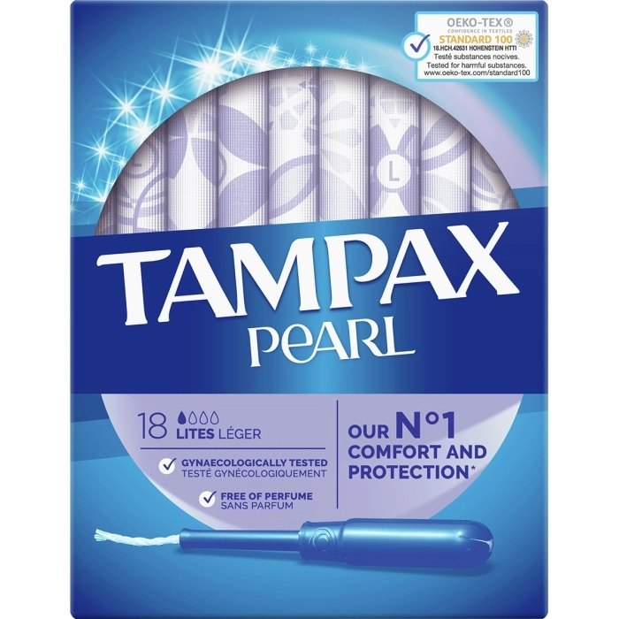 Tampax Pearl Lite 18uds