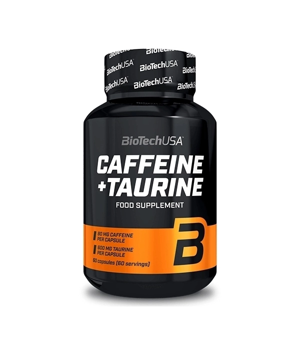 Caffein + Taurine 60 Cápsulas