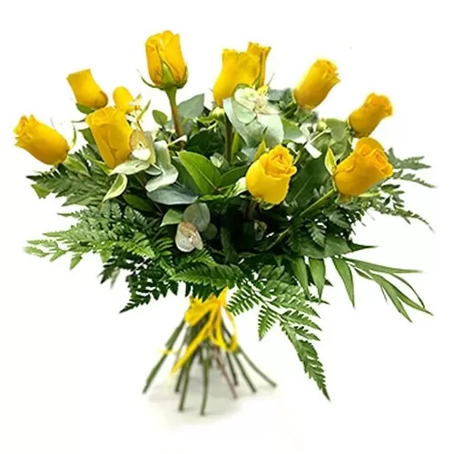 Ramo De Rosas Amarillas 6 Rosas Amarillas - Comprar online en  