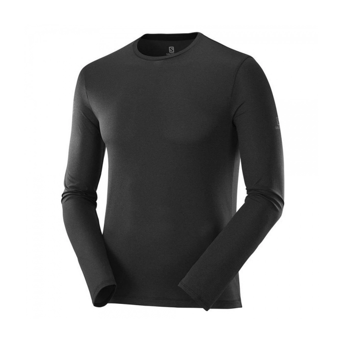 Camiseta Salomon Agile Training LS Negro Camiseta Salomon Agile Training LS Negro