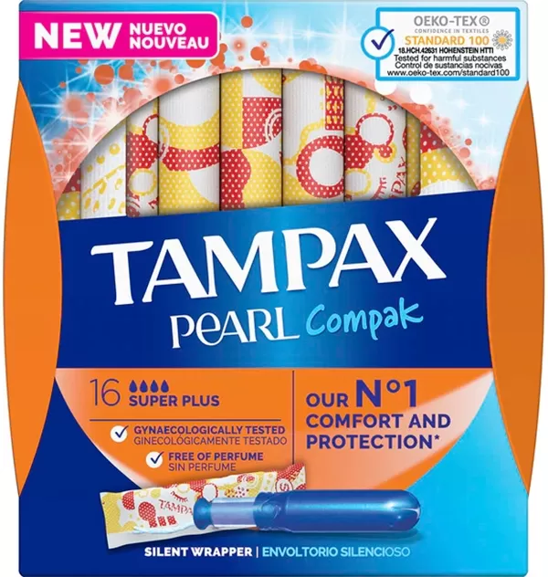 Tampax Pearl Compak Super Plus