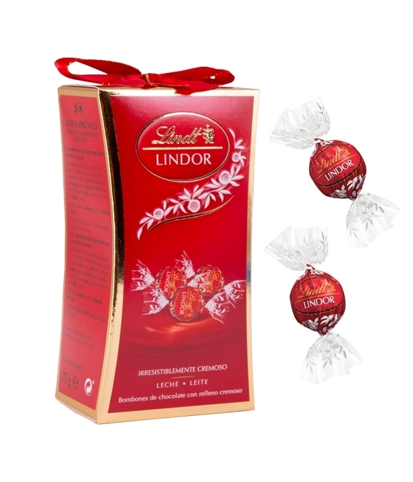 Caja Bombones Lindor 75g Caja Bombones Lindor 75g