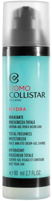 Uomo Hydra Total Freshness Moisturizer Face and Eye Cream-Gel