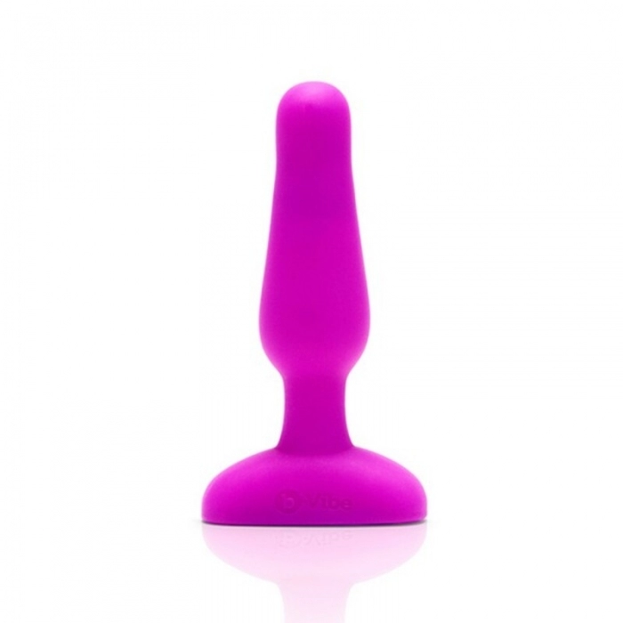 Plug Anal Con Control Remoto de Novice (Morado) B-Vibe Plug Anal Con Control Remoto de Novice (Morado) B-Vibe