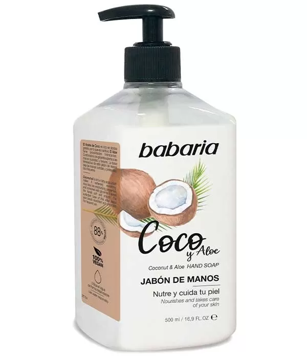 Jabón de Manos Coco y Aloe