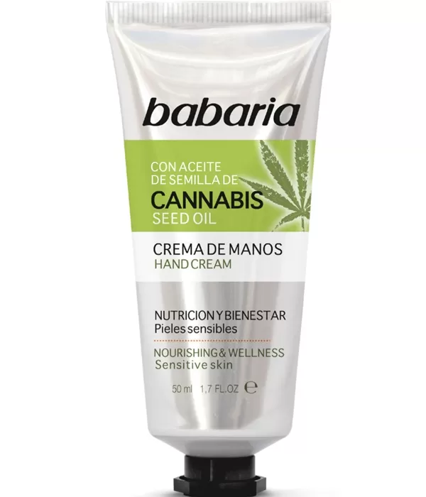 Crema de Manos con Aceite de Semillas de Cannabis