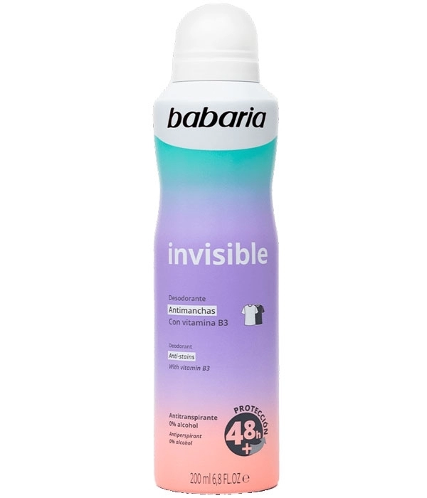 Desodorante Spray Invisible 48h