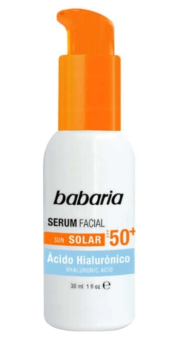 Serum Facial Sun Solar SPF50+ Ácido Hialurónico