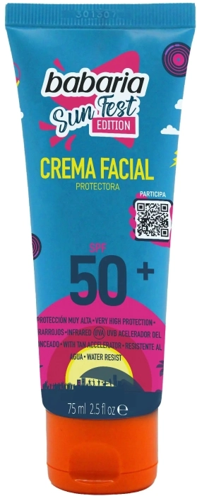 Crema Facial Protectora SPF50+ Sun Fest Edition