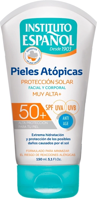 Protección Solar Pieles Atópicas SPF50+