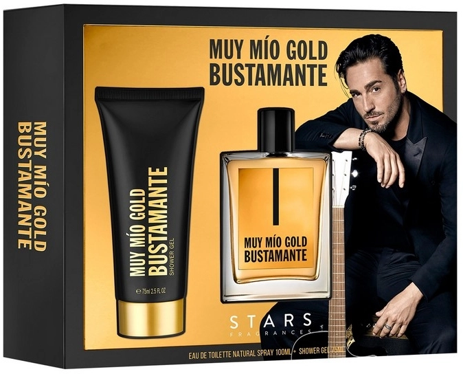 Set Muy Mío Gold 100ml + Gel 75ml Set Muy Mío Gold 100ml + Gel 75ml
