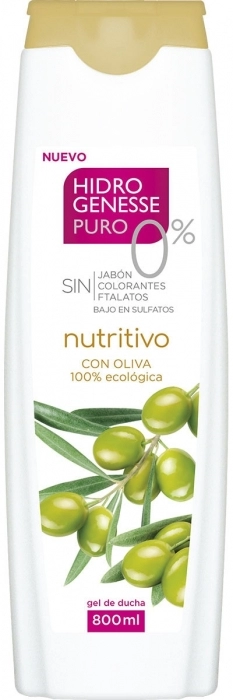 Gel de Ducha Nutritivo con Oliva