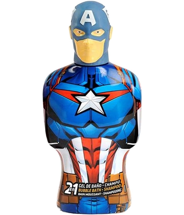 suerte obtener Complicado 2 En 1 Gel De Baño Y Champú Capitán America - Comprar online en  Perfumaniacos.com