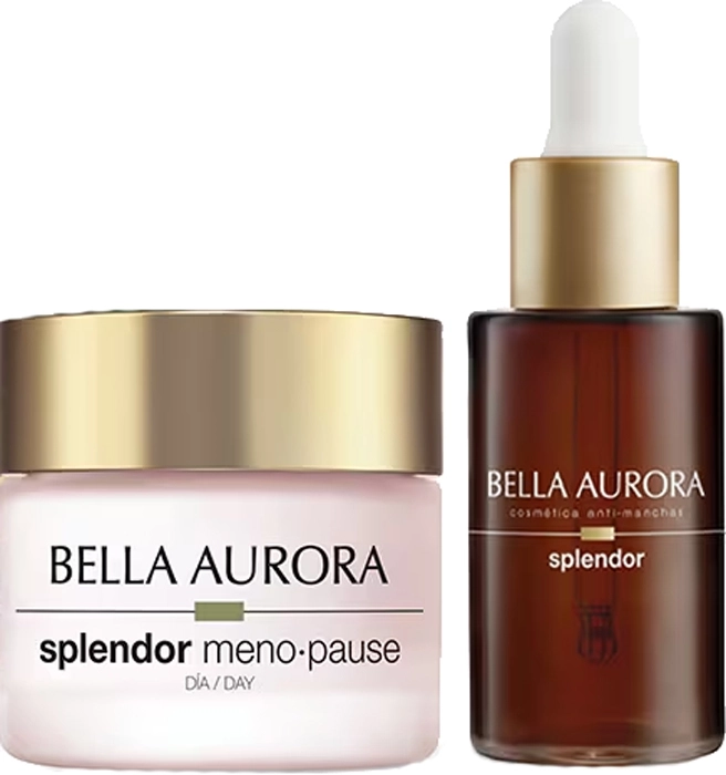 Set Splendor Menopause Noche Crema Anti-Edad Noche 50ml + Serum Iluminador 30ml