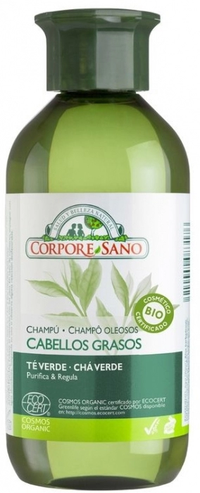 Champú Cabellos Grasos con Té Verde