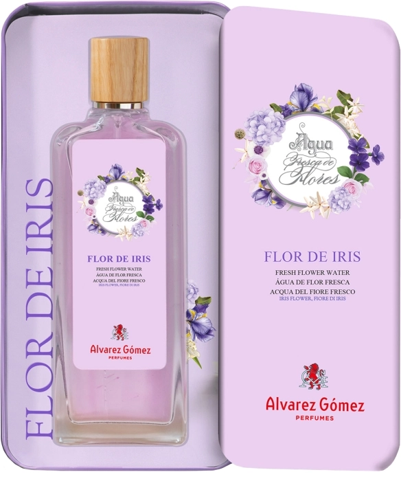 Agua Fresca de Flores Flor de iris