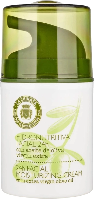 Crema Hidronutritiva Facial 24h con Aceite de Oliva Virgen Extra Crema Hidronutritiva Facial 24h con Aceite de Oliva Virgen Extra