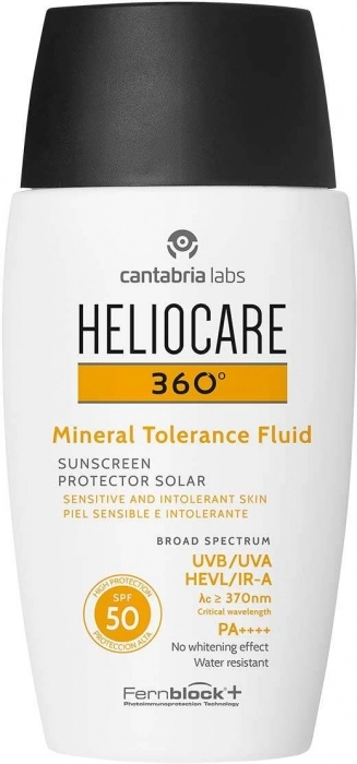 360º Mineral Tolerance Fluid SPF50 360º Mineral Tolerance Fluid SPF50