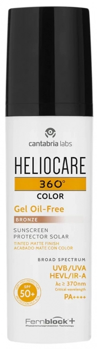 360º SPF50+ Gel Oil-Free Bronze