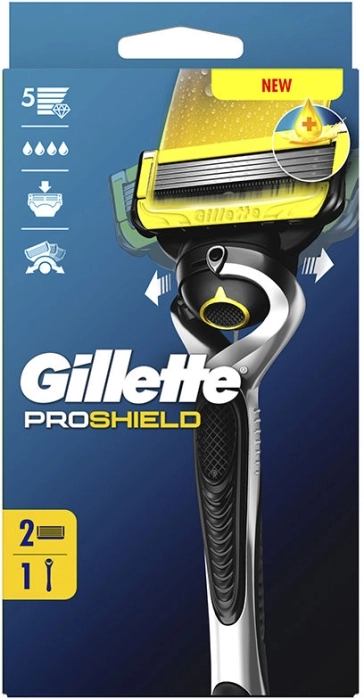 Gillette ProShield + 2 Recambios Gillette ProShield + 2 Recambios