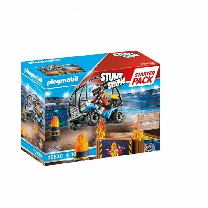 Playset Playmobil Stunt Show Quad / ATV 70820 (32 pcs)