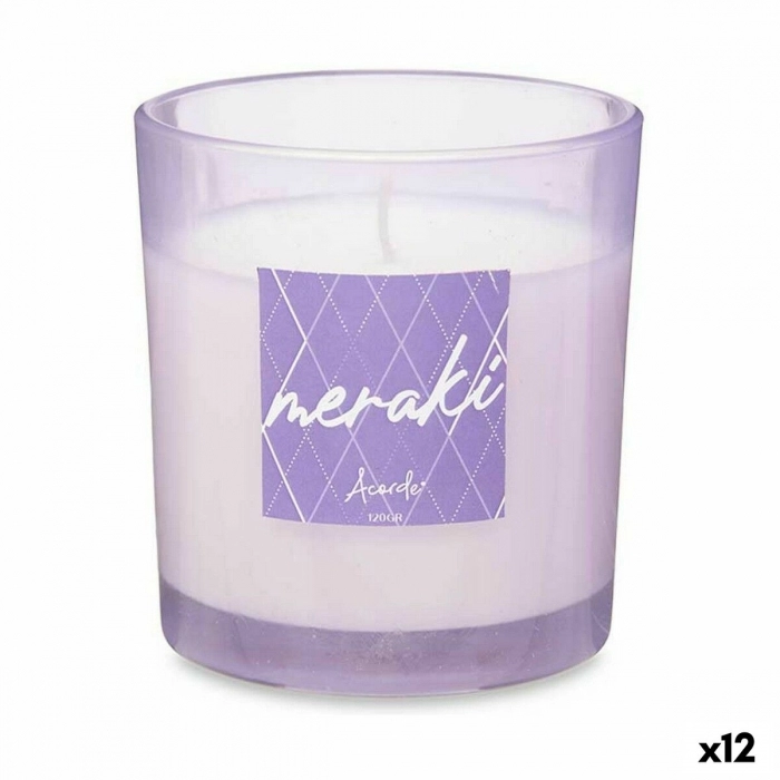 Vela Perfumada Violeta (120 g) (12 Unidades)