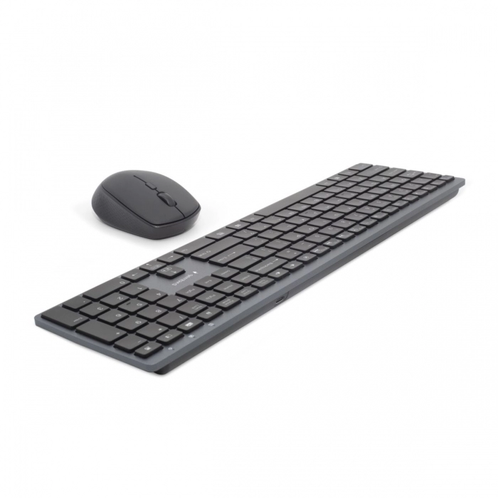 Teclado y Ratón Inalámbrico GEMBIRD KBS-ECLIPSE-M500-PT Gris