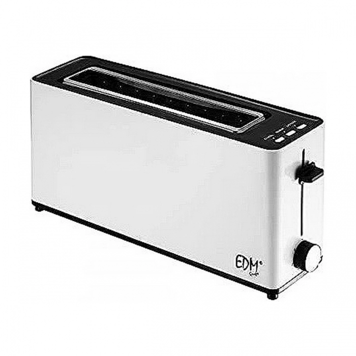 Tostadora EDM White Design Blanco 900 W