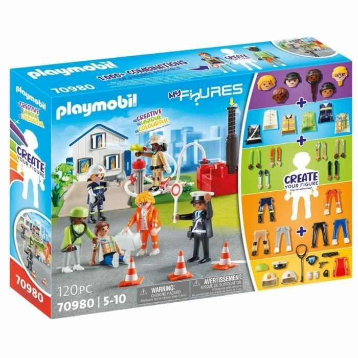 Playset Playmobil 70980 My Figures Rescue Mission