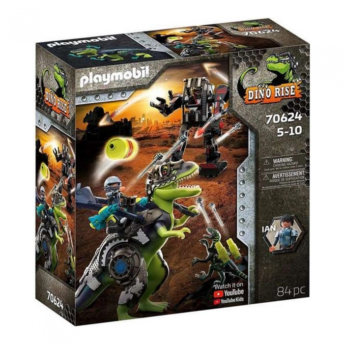 Playset Dino Rise T-Rex Playmobil 70624 (84 pcs)