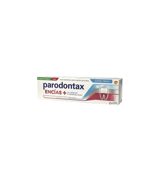 Parodontax encias + aliento & sensibilidad blanqueante 1 tubo 75 ml